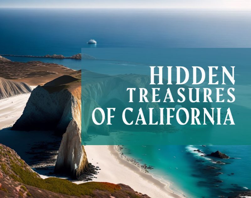 Hidden treasures of California