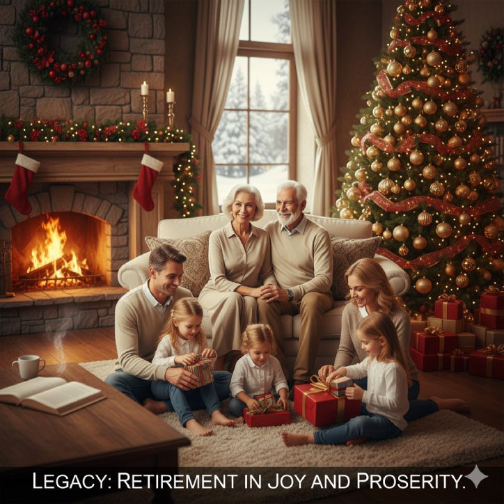 Legacy: Retirement in Joy and Prosperity.