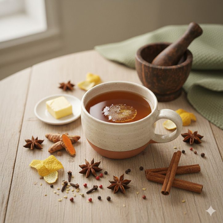 Golden Turmeric Tea for Brain Fog